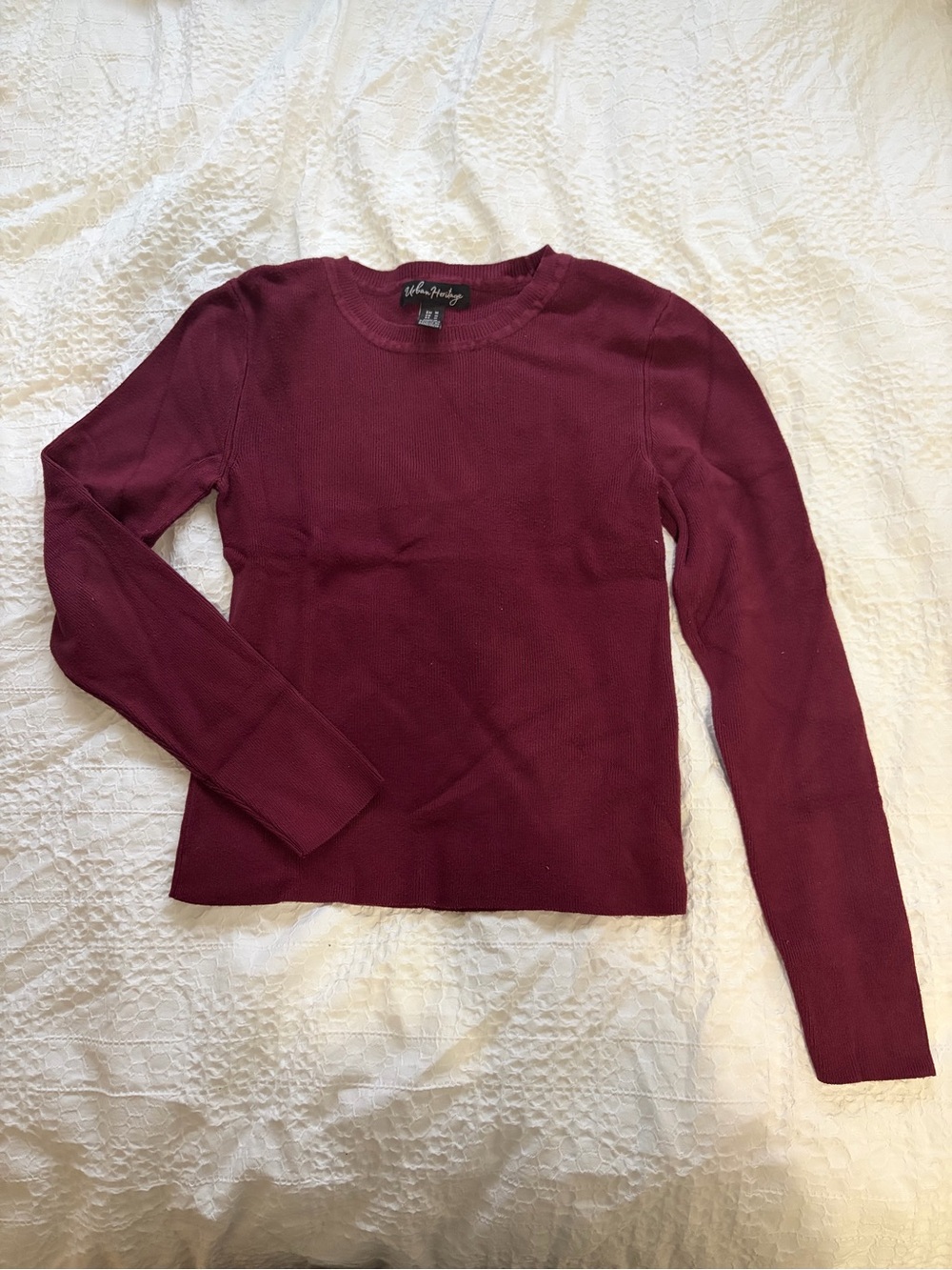 Fine Knit Long Sleeve